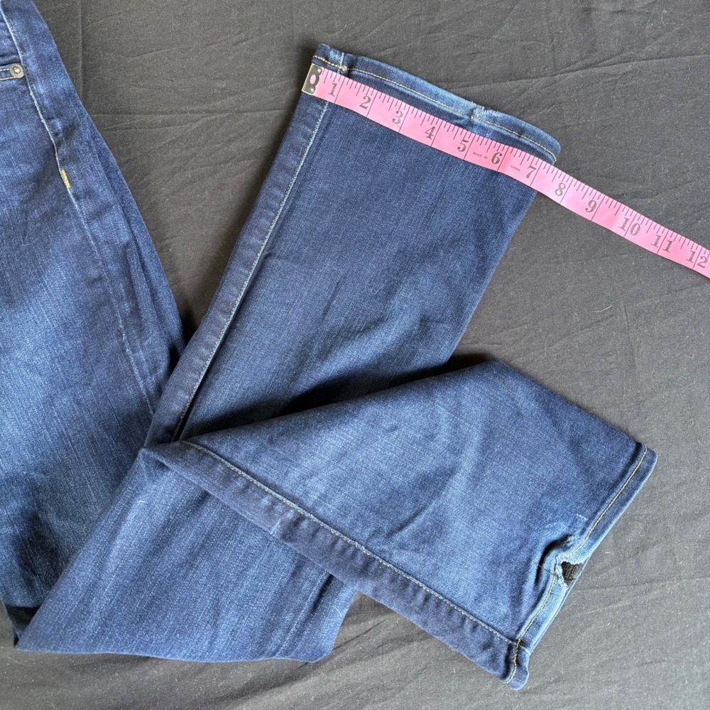Hudson Jeans Womens Mid Rise Bootcut Dark Wash‎ Blue Denim Size 30 Inseam 30 - Picture 2 of 12